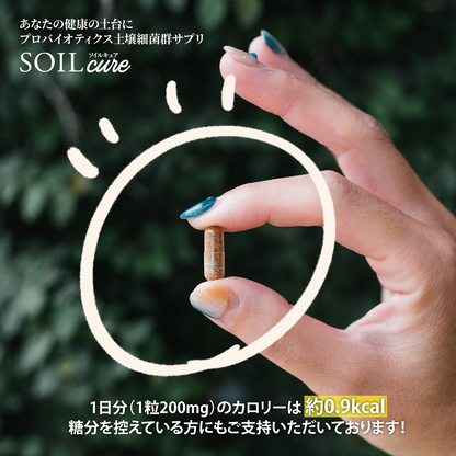 土壌細菌群サプリメント SOILcureパウダー(15g入り/75日分）